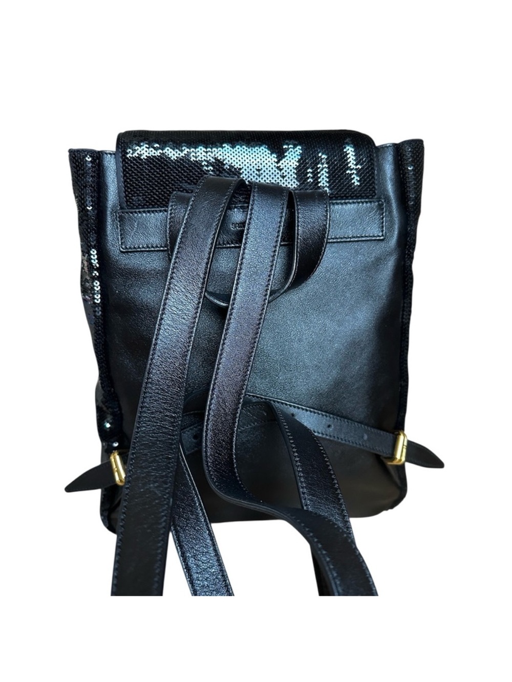 RARE Yves Saint Laurent
Festival Sequin gold hardware backpack RETAIL 3,500 - Picture 6 of 10